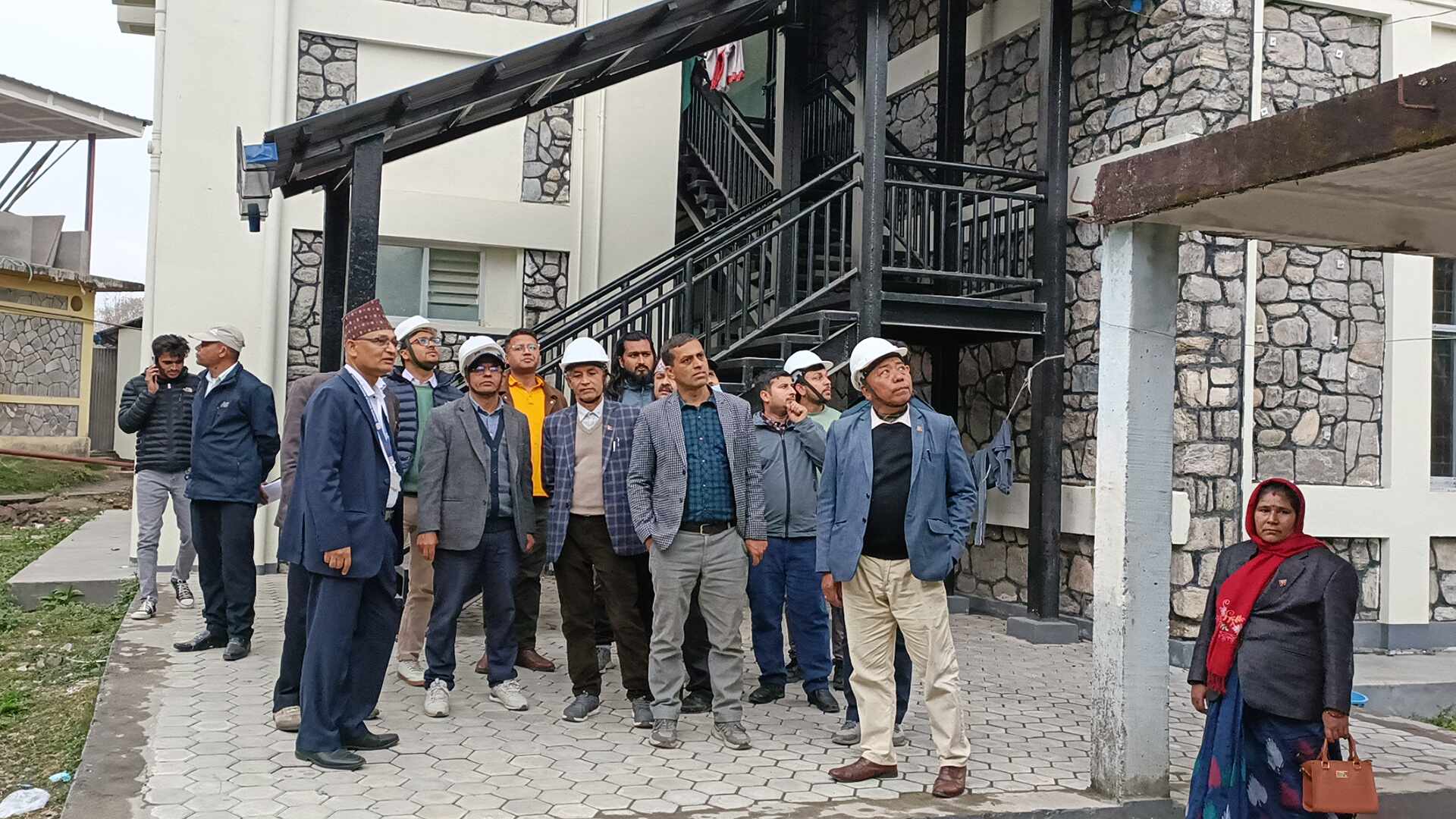 जिल्ला समन्वय समिति कास्कीद्वारा एक र तीन क्षेत्रका योजनाको अनुगमन